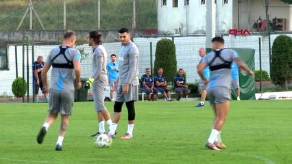 Trabzonspor, basel maçı hazırlıklarını tamamladı