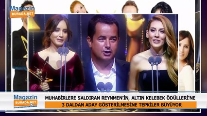 Reynmen'in Altın Kelebek'e aday gösterilmesine tepkiler büyüyor!