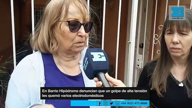 Tras golpe de tensión denuncian quema de electrodomésticos en Barrio Hipódromo