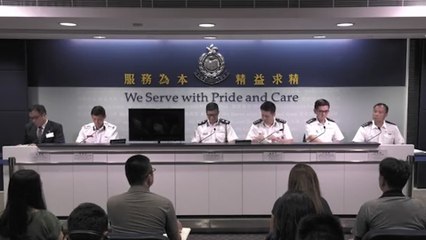 Hong Kong police defend the shooting of an 18-year-old protester, calling it ‘lawful and reasonable’