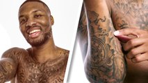 Damian Lillard Breaks Down His Tattoos