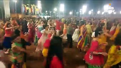 दूसरे दिन फिर शुरू हुई गरबे की मस्ती