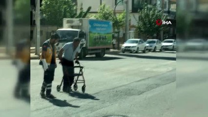 Ambulans şoföründen örnek davranış