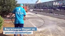 Bayrampaşa Otogarı’nın alt katları yıkılıyor