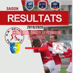 Résultats du 29 septembre 2019
