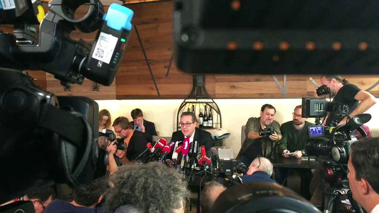 Strache legt Parteizugehörigkeit vorerst zur Ruhe