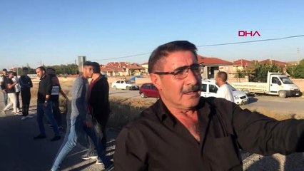 Konya ölümlü kazanın ardından virajın genişletilmesi için yolu kapattılar