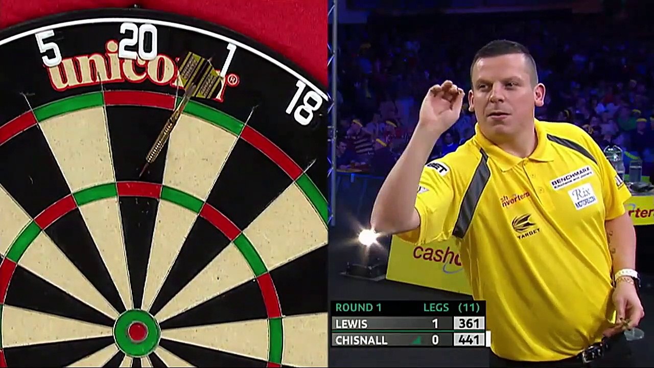 PDC Players Championship Finals 2014 1st Round - Chisnall vs Lewis