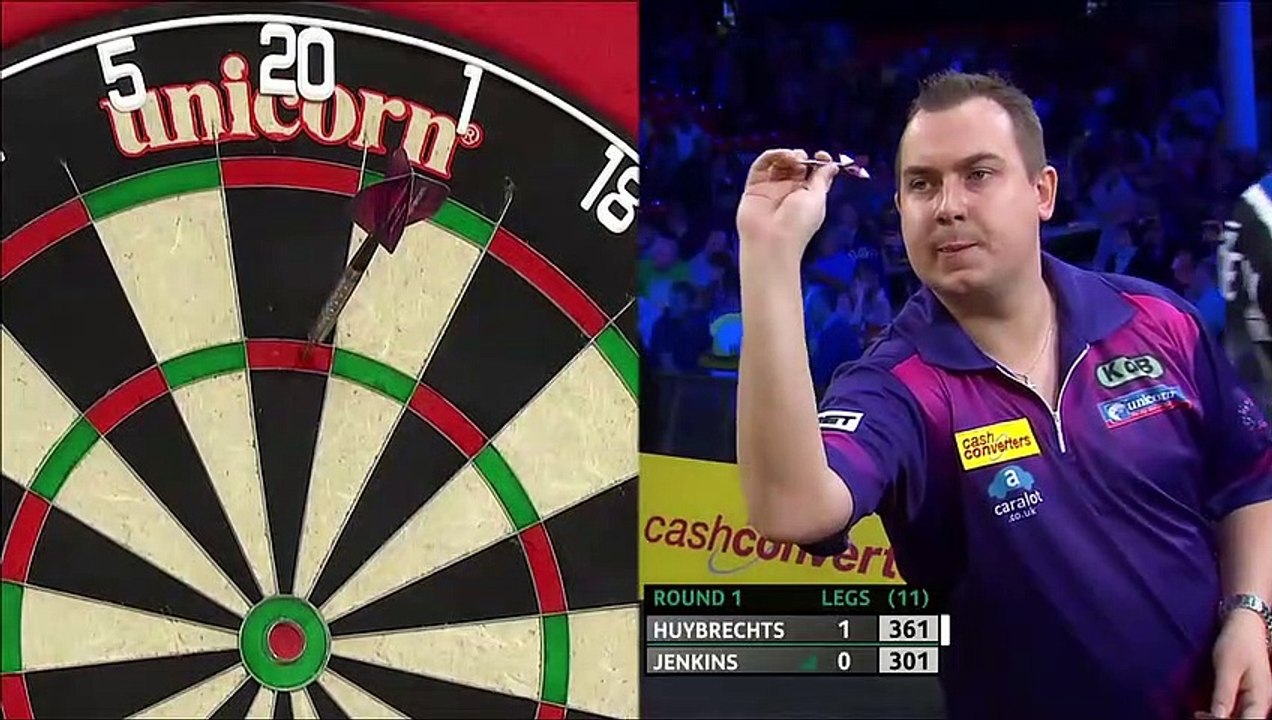 PDC Players Championship Finals 2014 1st Round - K Huybrechts vs Jenkins