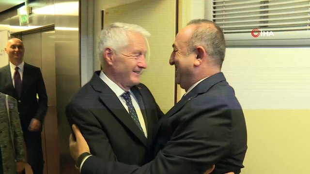 - Bakan Çavuşoğlu, Avrupa Konseyi Eski Genel Sekreteri Jagland İle Görüştü