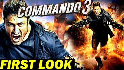 COMMANDO 3 - FIRST LOOK - VIDYUT JAMWAL