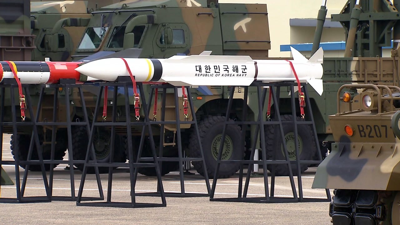 F-35A 첫 공개에 현무미사일까지...'軍 첨단전력 과시' / YTN
