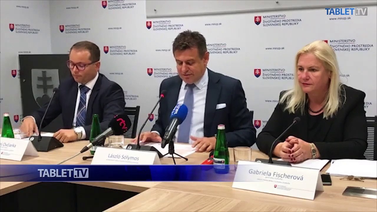 ZÁZNAM: TK ministra životného prostredia L. Sólymosa