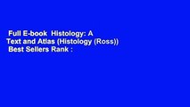 Full E-book  Histology: A Text and Atlas (Histology (Ross))  Best Sellers Rank : #5