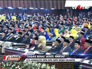 575 Anggota DPR RI 2019-2024 Resmi Dilantik