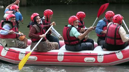 Dede ve ninelerin rafting heyecanı (2) - DÜZCE