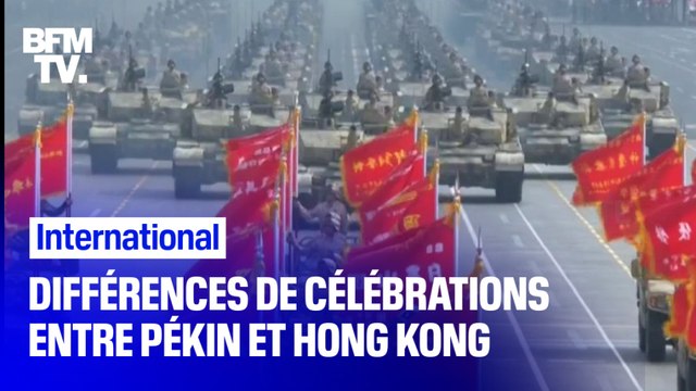 70 ans de la Chine communiste: jour de fête à Pékin, journée de chagrin à Hong Kong