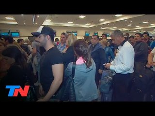 Otra vez, pasajeros varados en Aeroparque por un paro de pilotos