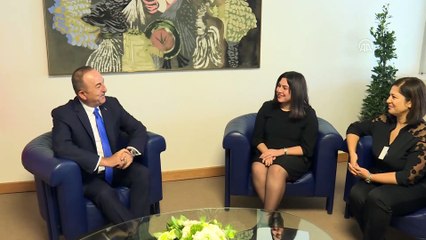 Çavuşoğlu, kompozisyon yarışması birincisi Elif Başak Çağlar’la görüştü - STRAZBURG