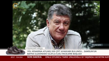 Ünlü oyuncu Tarık Ünlüoğlu hayatını kaybetti