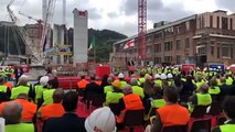 Genova - Al via costruzione nuovo viadotto dopo crollo Ponte Morandi (01.10.19)