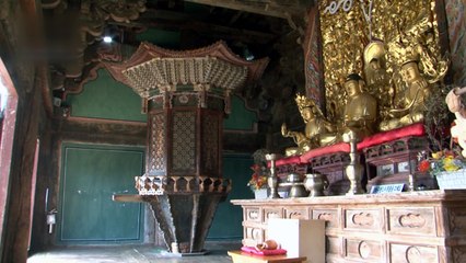 국내 유일 회전식 불교 경전 '예천 용문사 윤장대' 국보 승격 예고 / YTN
