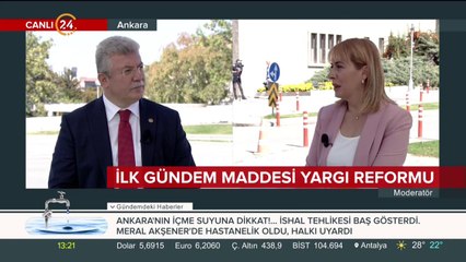 Meclis'te ilk gündem yargı paketi olacak