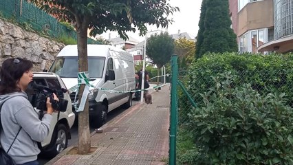 Continúa el registro de la vivienda del hombre decapitado