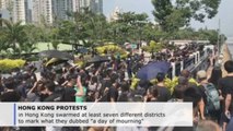 Hong Kong protesters ramp up on China National Day