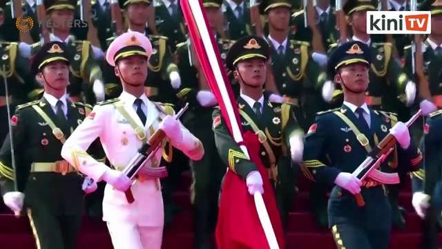 China flexes military muscle to mark 70 years of Communist rule