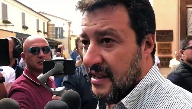 Salvini a Norcia: L'Umbria oggi finalmente può cambiare dopo 50 anni (30.09.19)