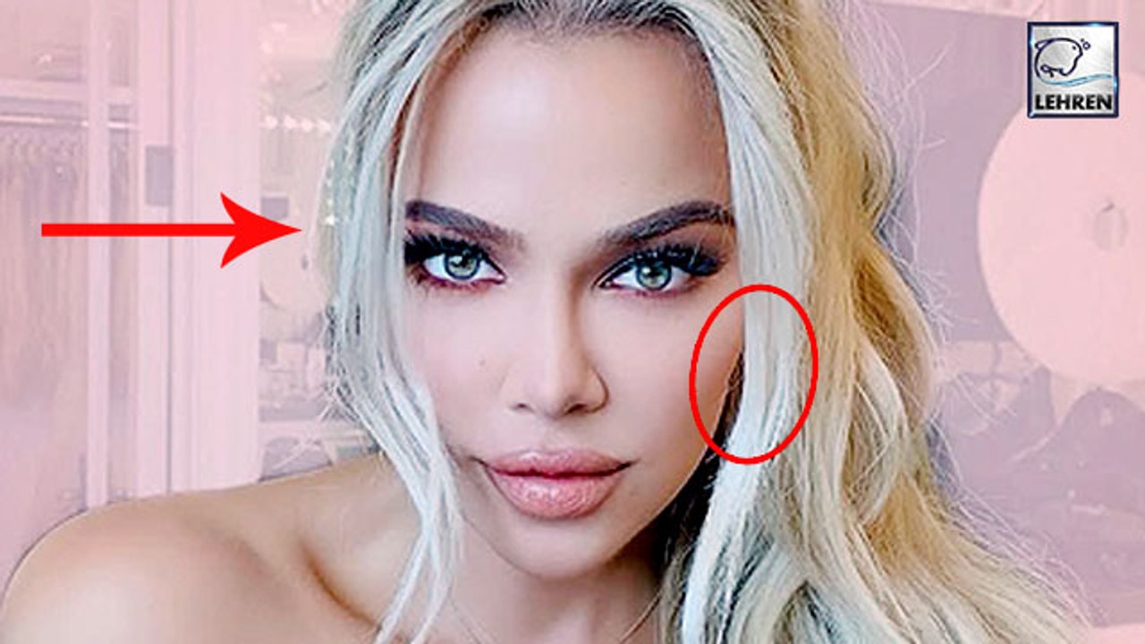 Khloe Kardashian Called Out By Fans For Heavily FaceTuned Selfie!