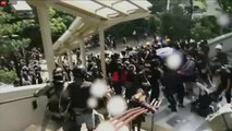 Graves disturbios en Hong Kong en el 70 aniversario de la República Popular China