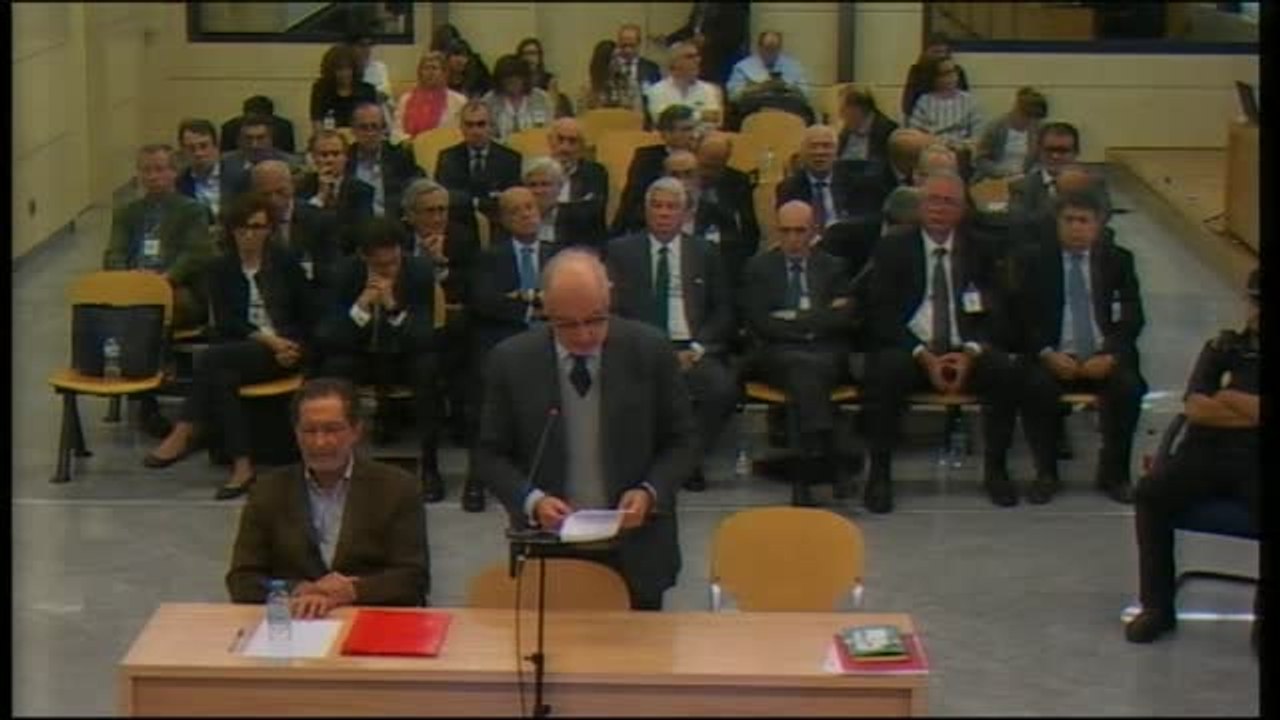 Rato toma la palabra para pedir su absolución antes de quedar visto para sentencia el juicio por la salida a bolsa de Bankia