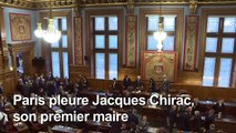 Paris rend hommage à Jacques Chirac, son premier maire
