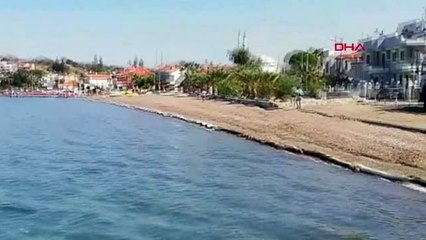 İzmir foça'da, denizde kirliliğe neden olan firmaya 144 bin lira ceza