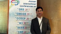Mr. Nayyar Hussain at SEES Conference 2017 by GSTF Singapore