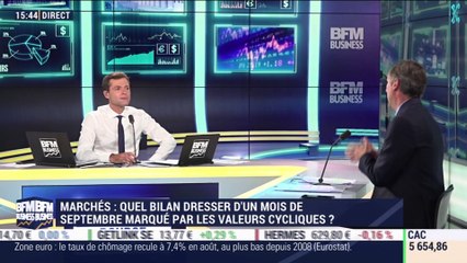Quel bilan dresser d'un mois de septembre marqué par les valeurs cycliques ? - 30/09