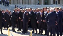 Meclisteki Atatürk Anıtı önünde tören düzenlendi