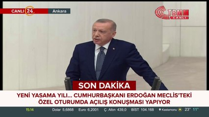 Yeni yasama yılı açılıyor