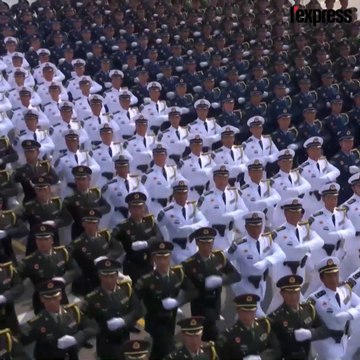 Soldats, missiles, chars: un gigantesque défilé pour les 70 ans du régime chinois