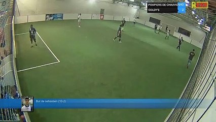But de sebastien  (10-2) - POMPIERS DE CHAUVIGNY Vs GOLDY'S - 30/09/19 20:00 - LIGUE 1
