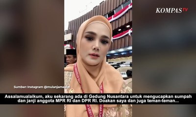 Penampilan Mulan Jameela Pakai “Baju Bodo” Saat Dilantik Jadi Anggota DPR