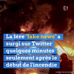 Rouen : après l'incendie de l'usine Lubrizol, les fake news se multiplient