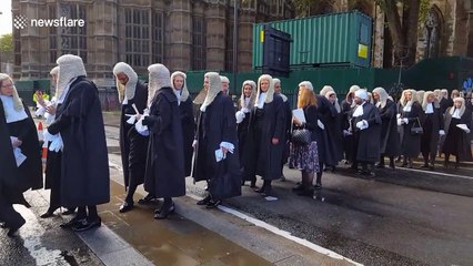 Westminster wig out: UK judiciary mark start of new legal year with special service at Abbey