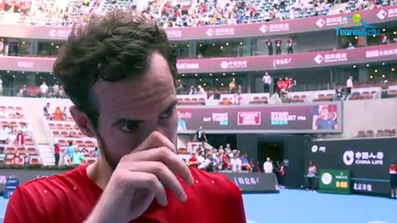 ATP - Pékin 2019 - The message of Andy Murray : in Beijing he eliminated Matteo Berrettini, 13th world and semi-finalist at the US Open