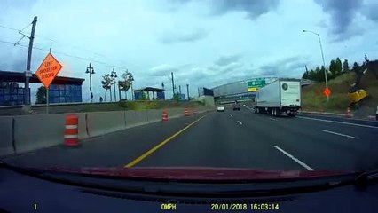 Plastic Covers Windshield at Freeway Speeds
