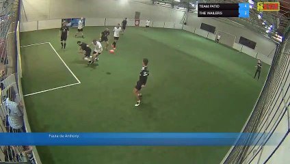 Faute de Anthony - TEAM PATIO Vs THE WAILERS - 30/09/19 21:00 - LIGUE 1 - Poitiers Game Parc