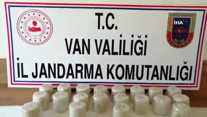 Van’da 20 kilo 503 gram eroin ele geçirildi