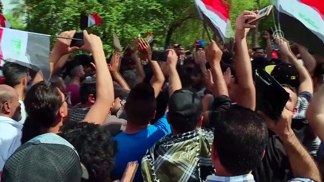 Irak'ta hükümet karşıtı gösteriler - BAĞDAT